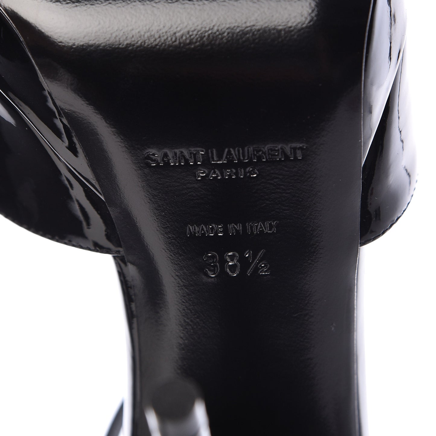 Patent Zizi D'Orsay Pump 38.5 Black