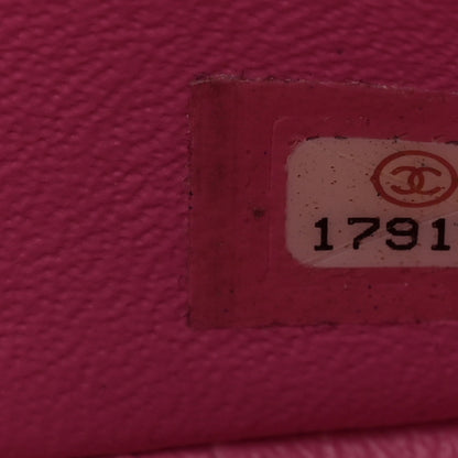 Chanel Iridescent Caviar Quilted Mini Rectangular Flap Pink 7 of 13