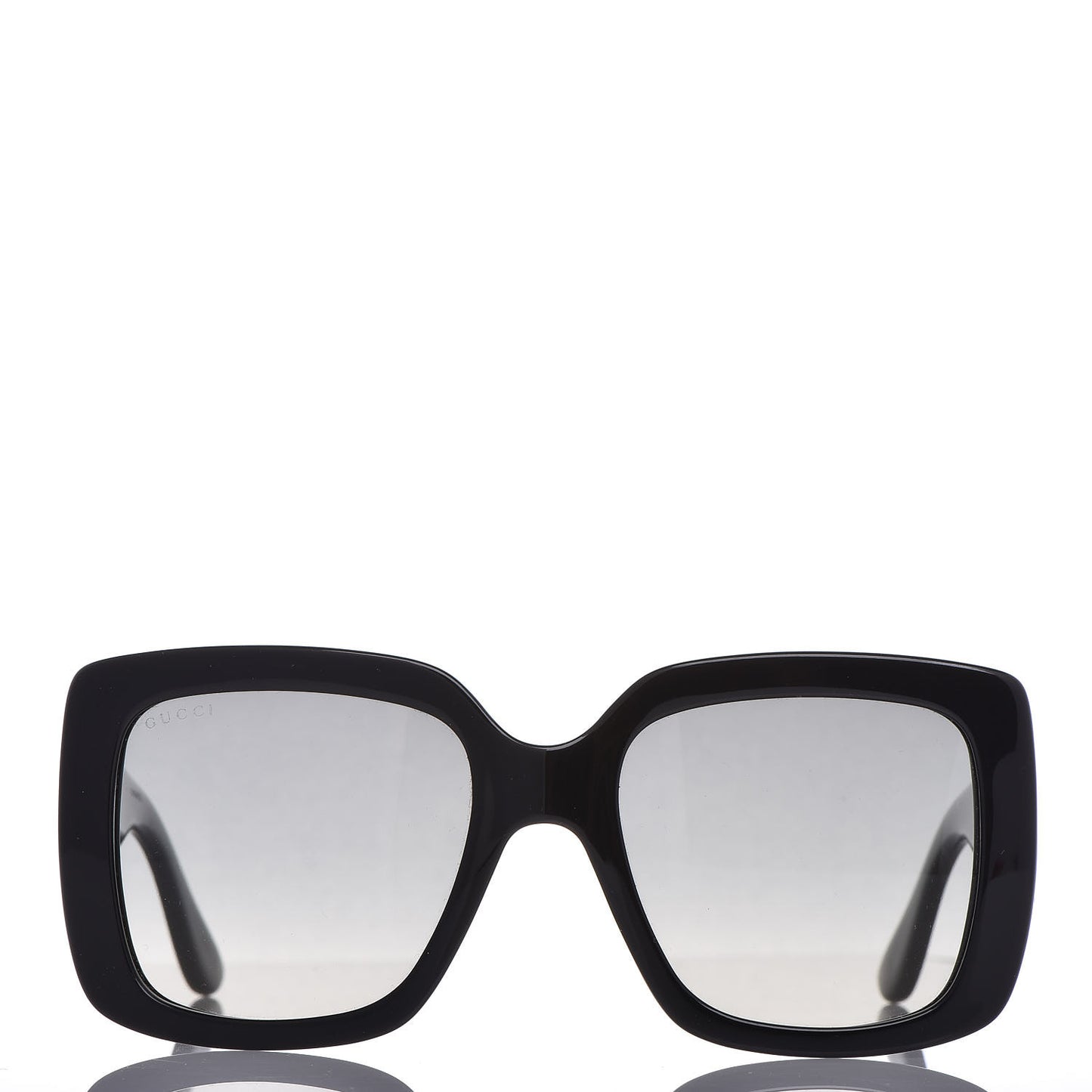Acetate Square Frame Sunglasses GG0141S Black