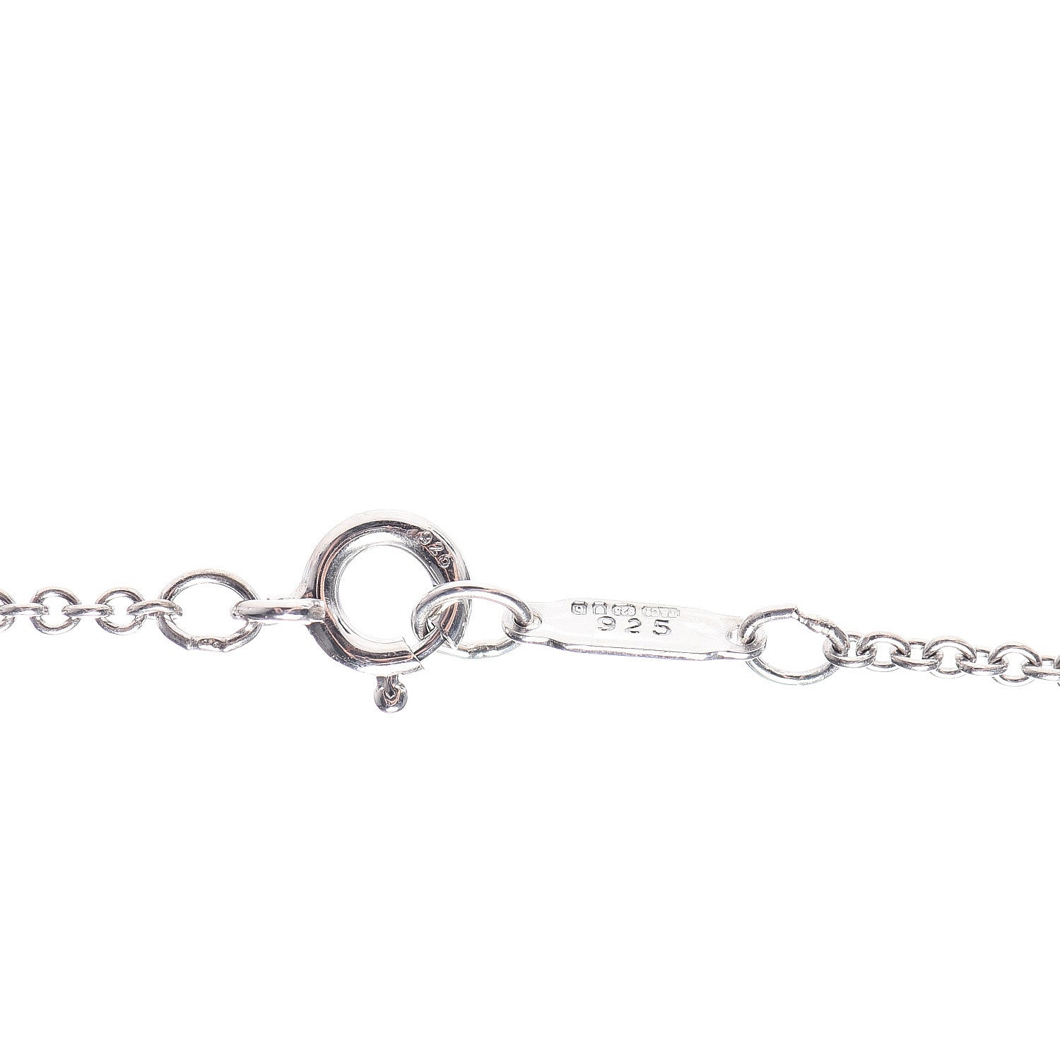 Tiffany Sterling Silver 18K Yellow Gold Cross Pendant Necklace 5 of 7