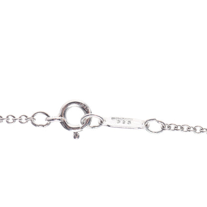 Tiffany Sterling Silver 18K Yellow Gold Cross Pendant Necklace 5 of 7
