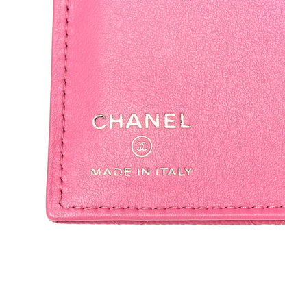 Chanel Caviar Quilted Passport Holder Pink 6 of 9