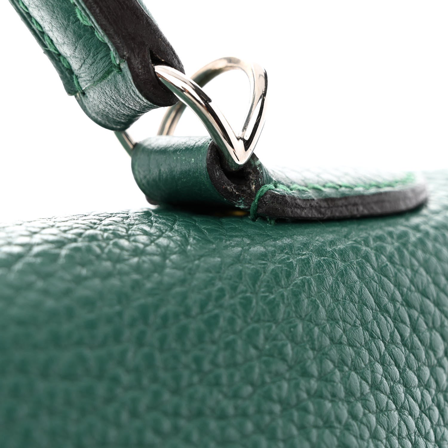 Hermes Taurillon Clemence Kelly Retourne 35 Malachite 22 of 22