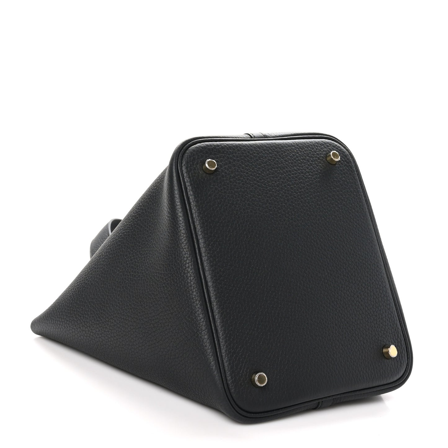 Taurillon Clemence Picotin Lock 22 MM Black