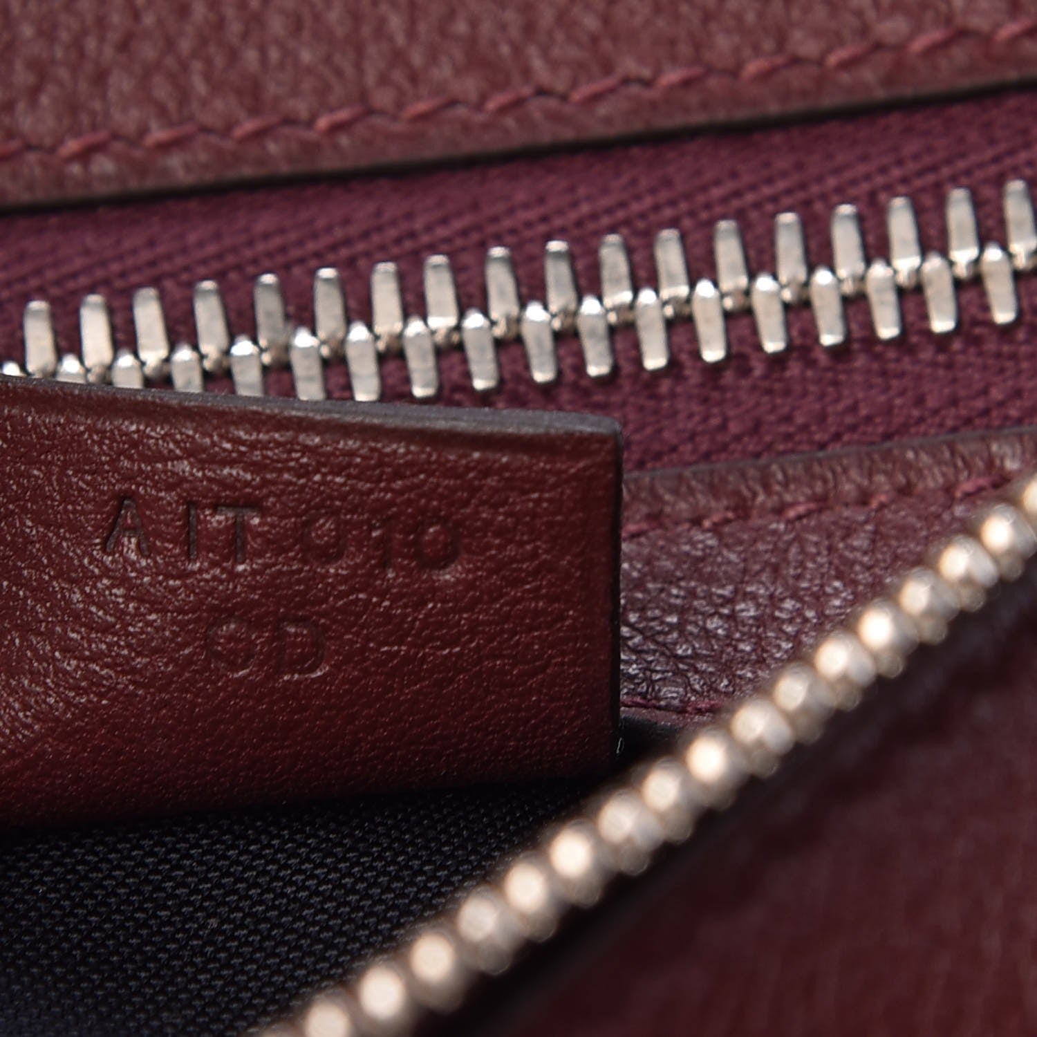 Hermes Taurillon Cristobal Citide PM Bordeaux 7 of 7