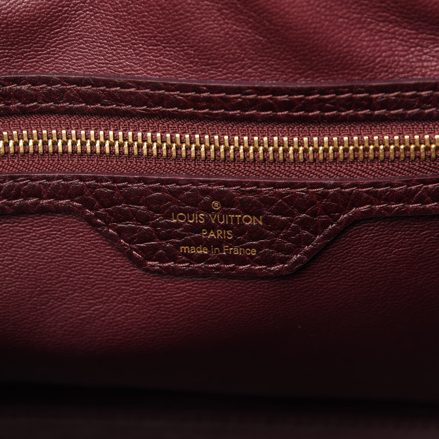 Louis Vuitton Monogram Ostrich Lizard Majestueux PM Bordeaux 8 of 10