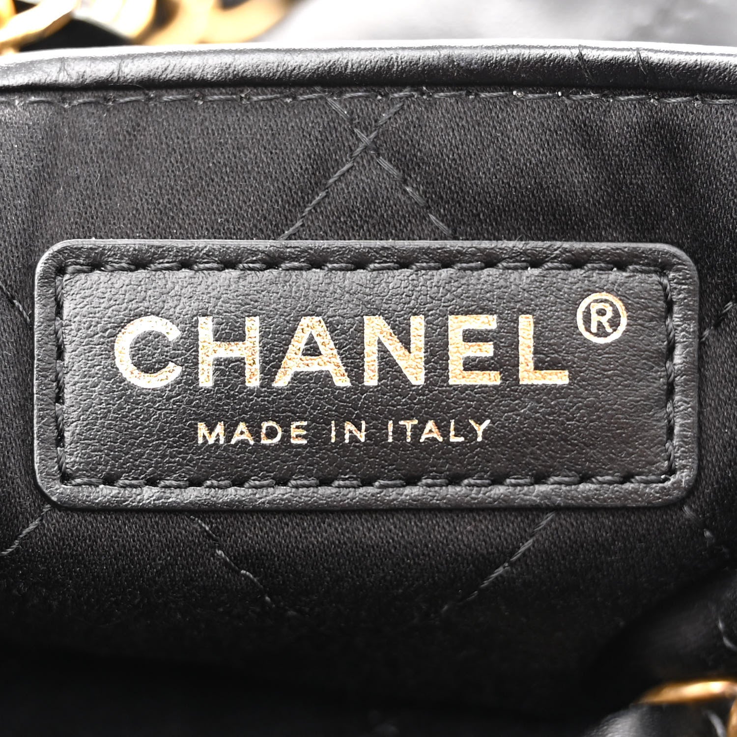 Chanel Shiny Calfskin Quilted Chanel 22 Black 7 of 12