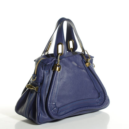 Chloe Calfskin Medium Paraty Storm Blue 3 of 9