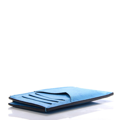 Louis Vuitton Taigarama Coin Card Holder Blue Lagoon 4 of 7