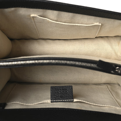 Gucci Dollar Calfskin Crystal Web Medium Dionysus Bamboo Top Handle Bag Black Black Diamond 5 of 10