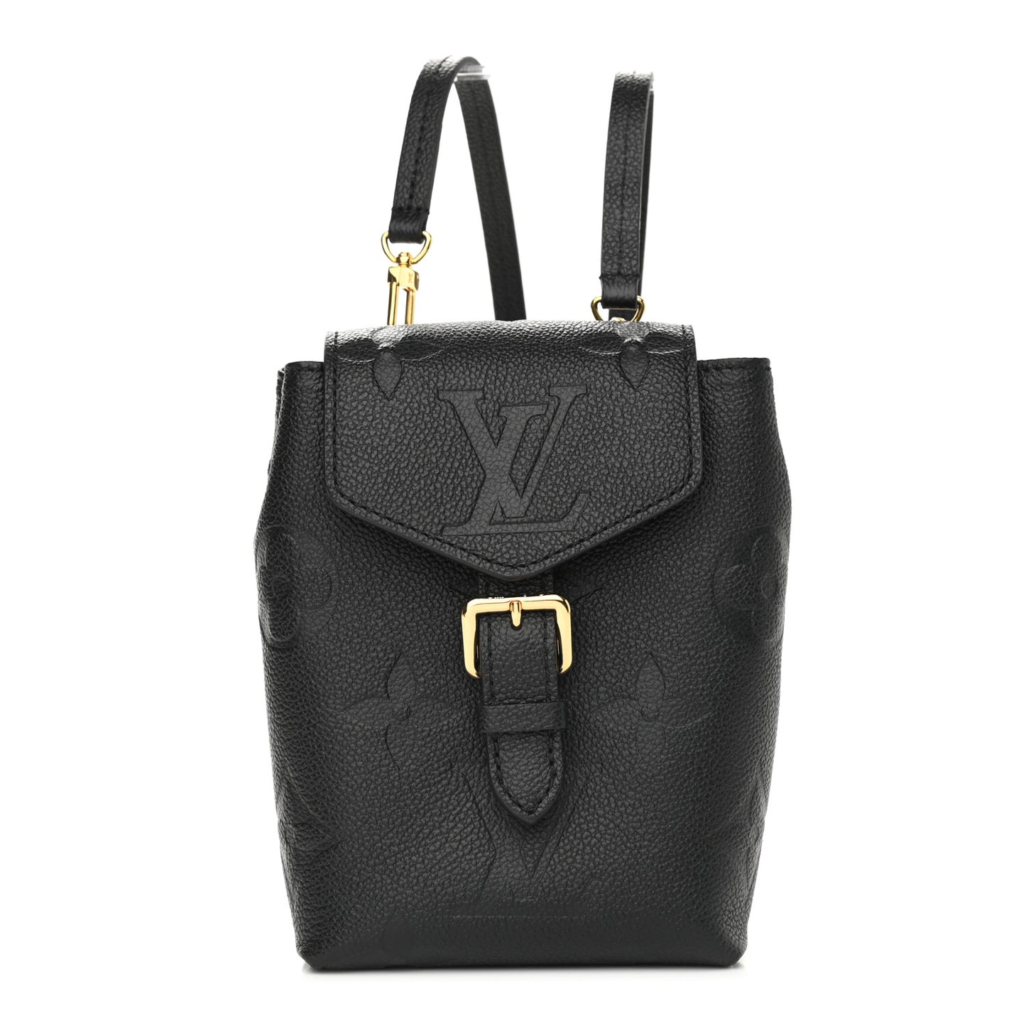 Empreinte Monogram Giant Tiny Backpack Black