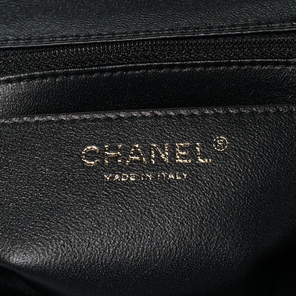 Chanel Lambskin Quilted Mini Rectangular Flap Black 6 of 12