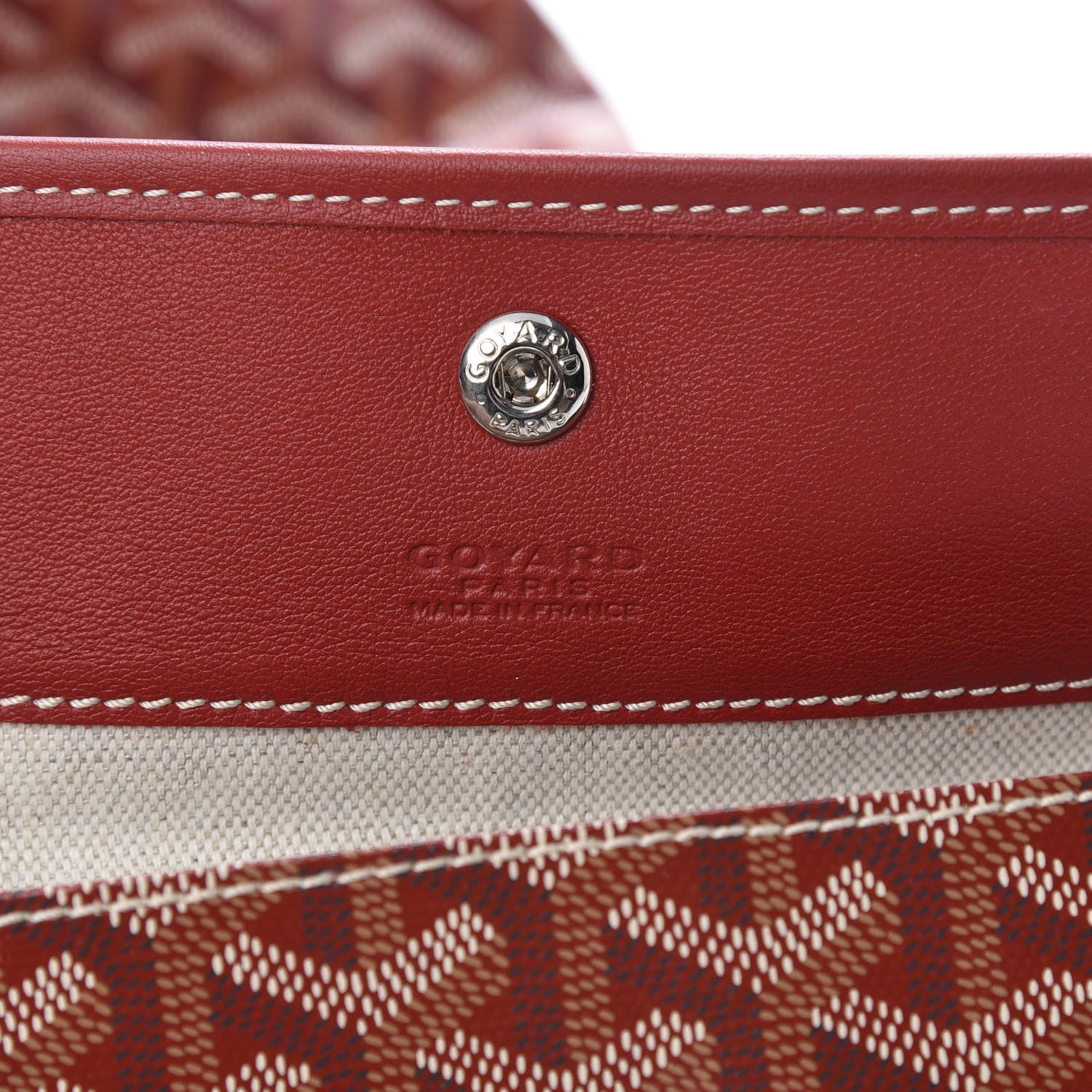 Goyard Goyardine Saint Louis GM Red 9 of 19