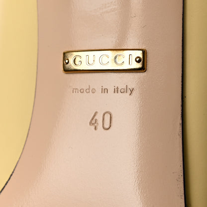 Gucci Plume Calfskin Damir Lattice Cutout Knee High Boot 40 Butter 8 of 9