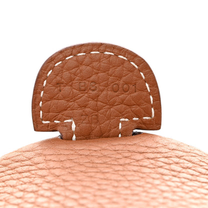 Hermes Taurillon Clemence Evelyne III PM Gold 7 of 15