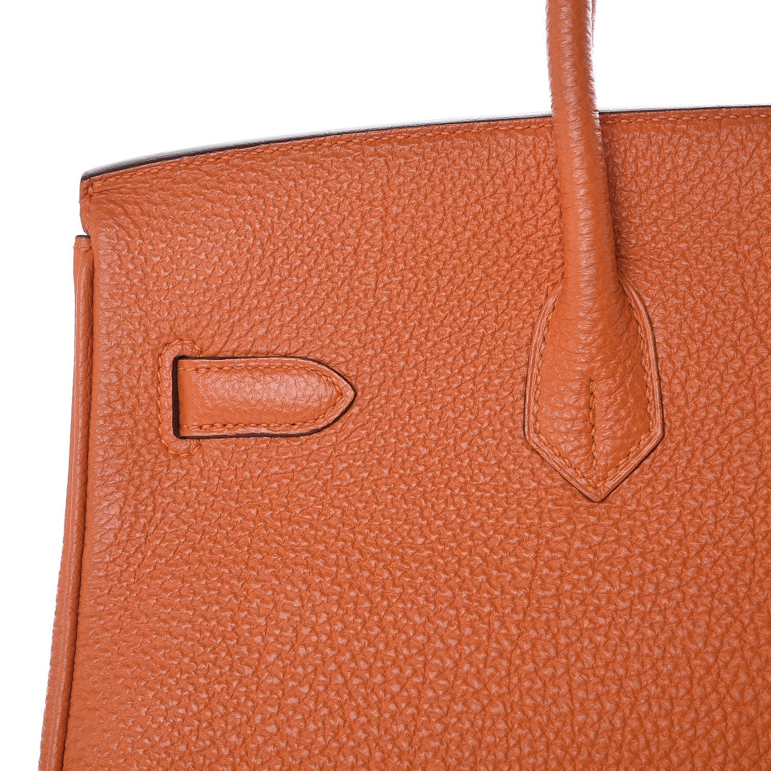 Hermes Togo Birkin 35 Orange 15 of 37