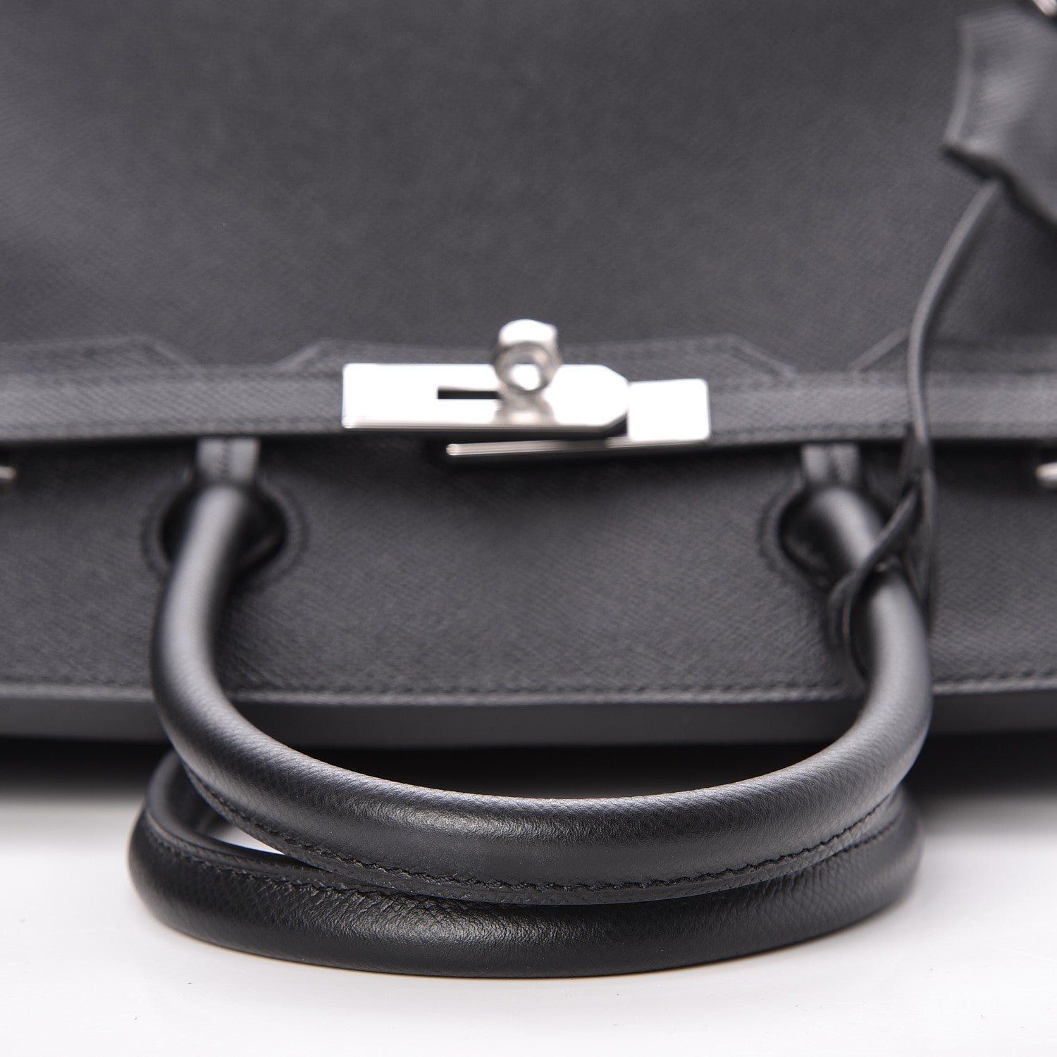 Hermes Epsom Birkin 30 Black 27 of 34