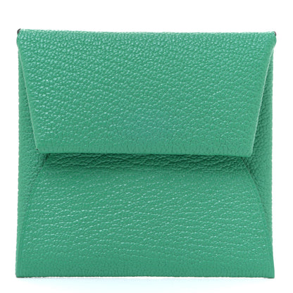 Hermes Chevre Mysore Bastia Verso Coin Purse Menthe Bleu Brume 1 of 8