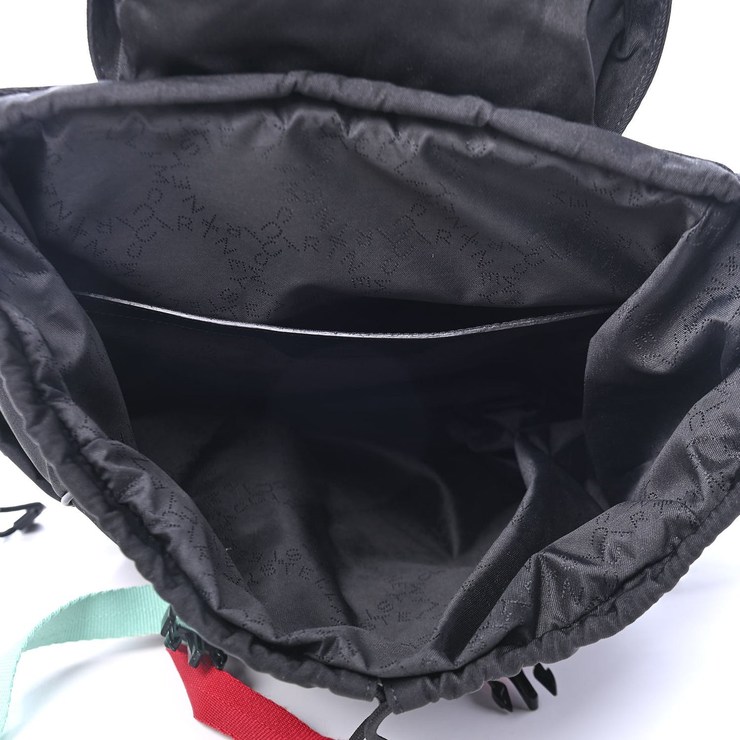 Eco Nylon Falabella Go Mountain Backpack Black Multi