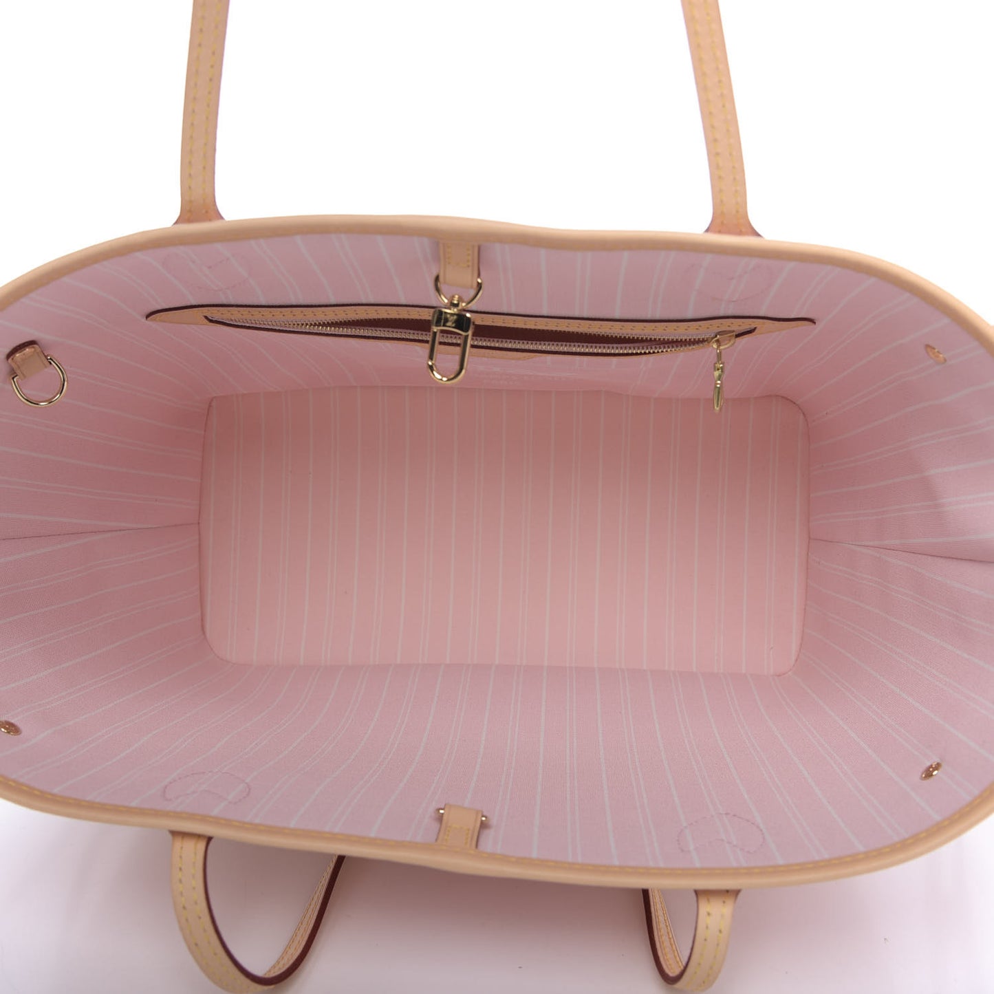 Monogram Giant By The Pool Neverfull MM Light Pink