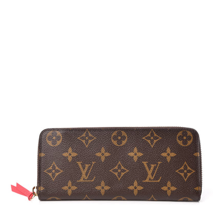 Louis Vuitton Monogram Clemence Wallet Freesia 1 of 8