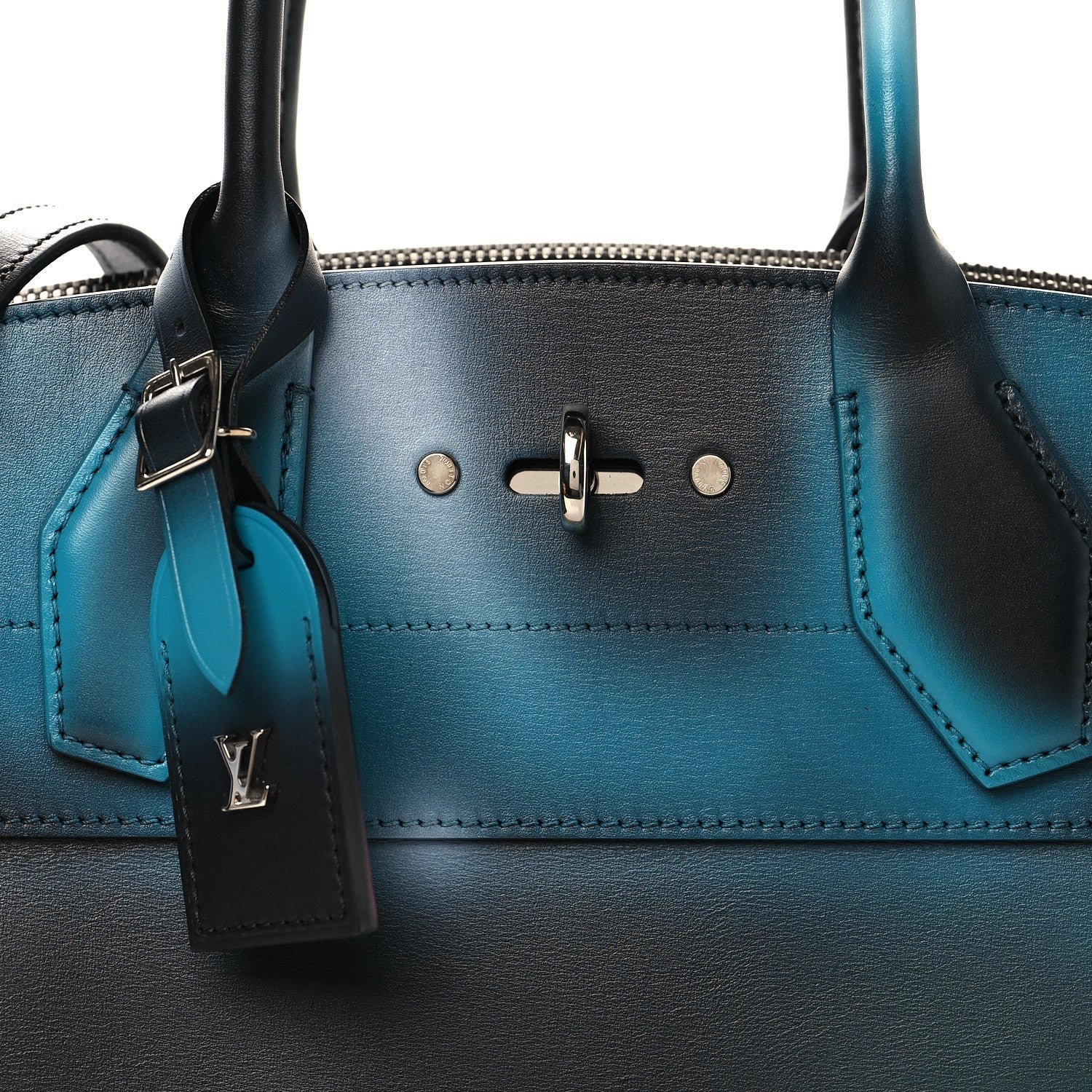 Louis Vuitton Calfskin Hologram City Steamer MM 6 of 9