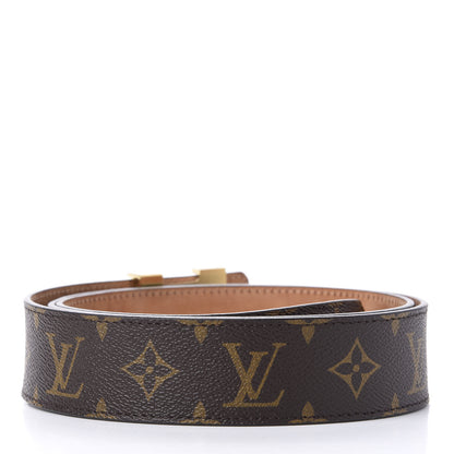 Louis Vuitton Monogram 40mm LV Initiales Belt 110 44 2 of 9
