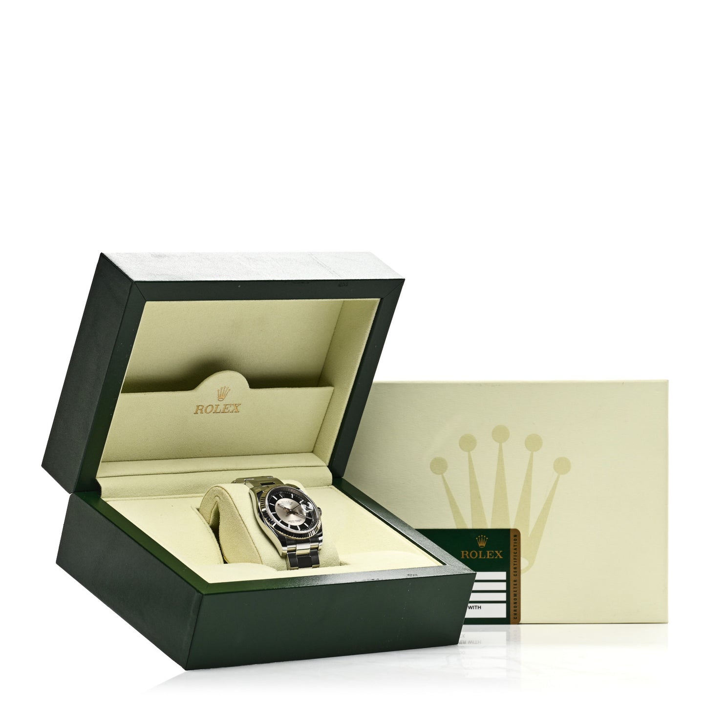Stainless Steel 18K White Gold 36mm Oyster Perpetual Roulette Datejust Watch Silver 116234