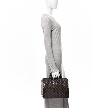 Louis Vuitton Damier Paillettes Speedy 30 Blue 2 of 10