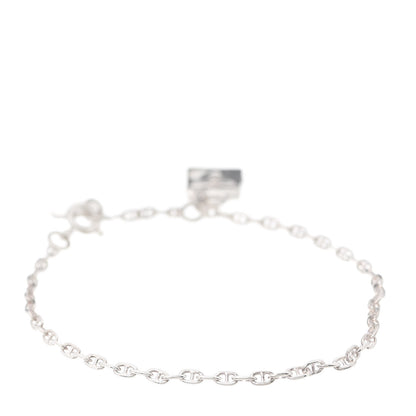 Hermes Sterling Silver Kelly Charm Bracelet ST 3 of 5