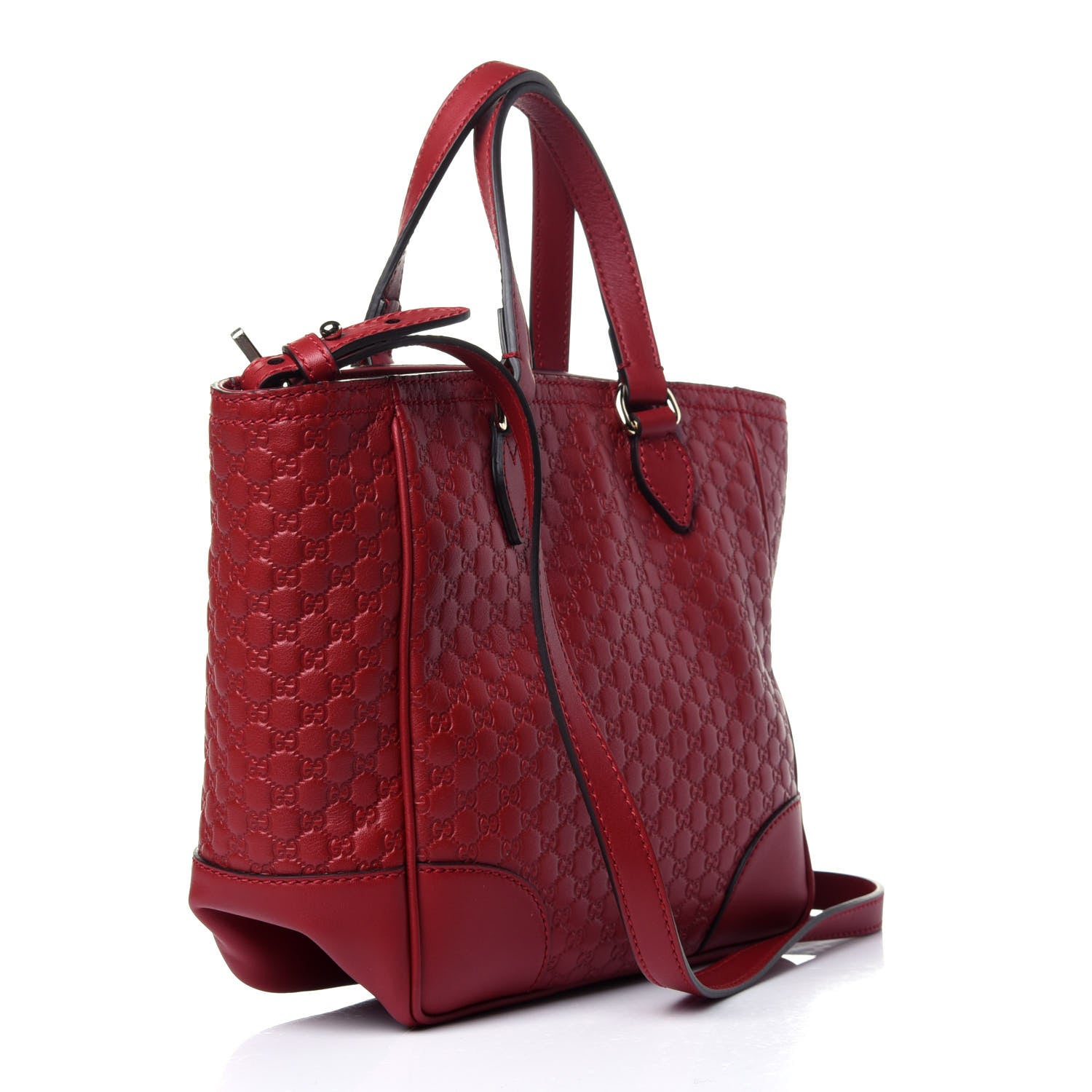 Gucci Microguccissima Small Bree Tote Red 4 of 11