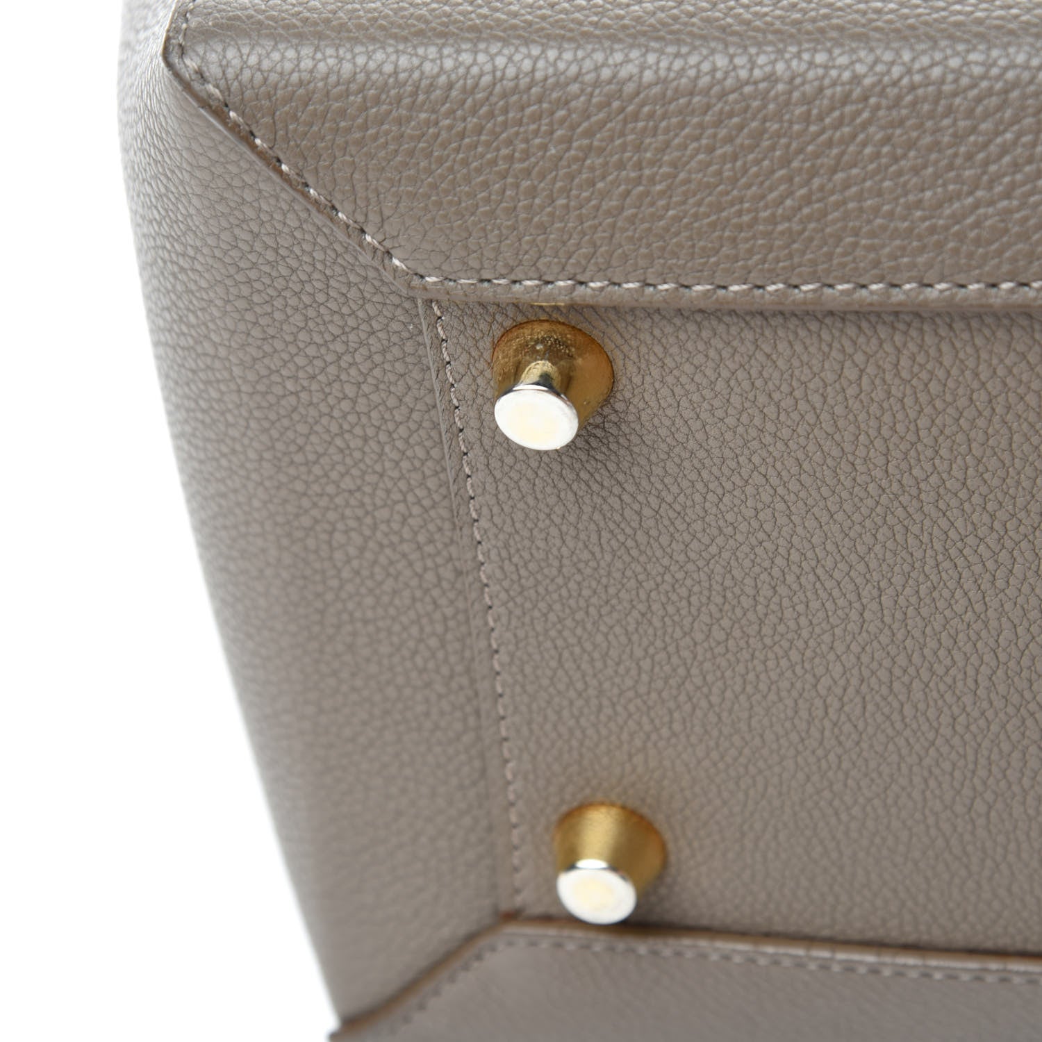 Celine Grained Calfskin Mini Belt Bag Taupe 8 of 14