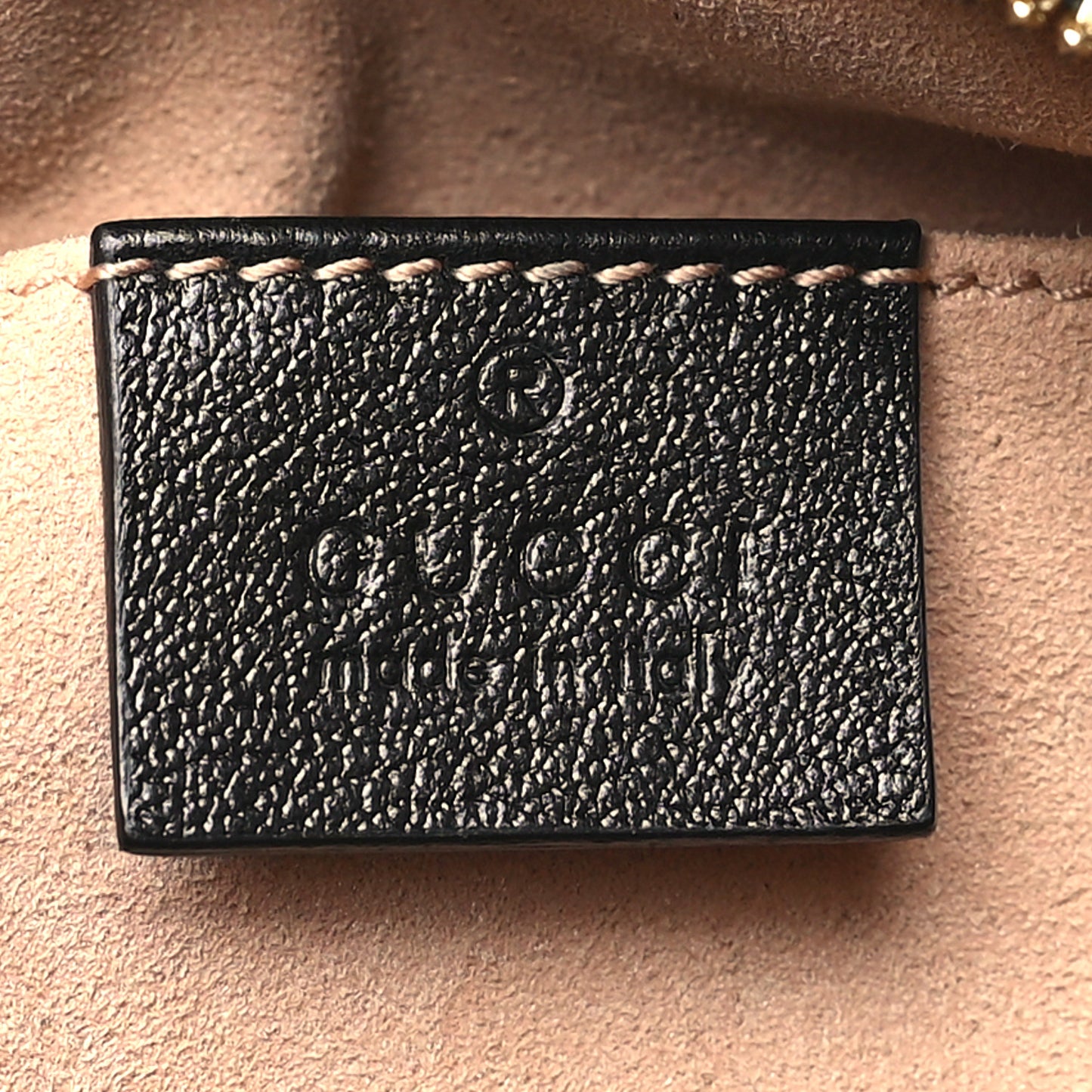 Monogram Matelasse Diagonal Small GG Marmont Chain Shoulder Bag Beige Black