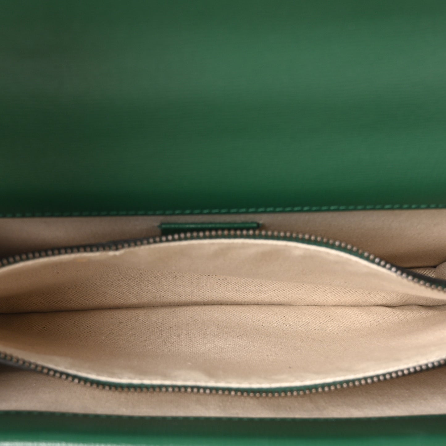 Azalea Calfskin Enamel Small Dionysus Shoulder Bag New Shamarock Emerald Off White