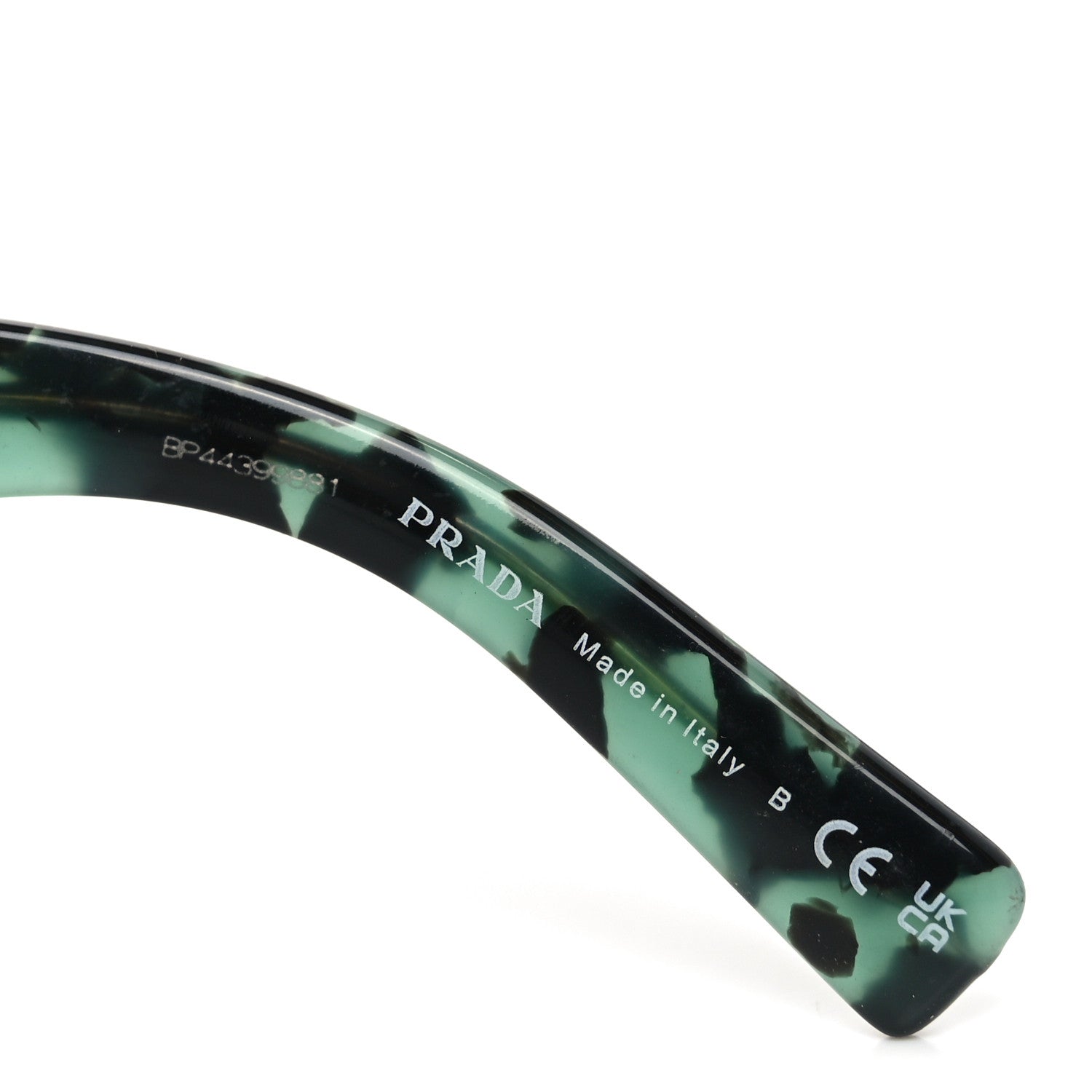 Prada Acetate Symbole Sunglasses SPR 23Y Red Tortoise 5 of 7
