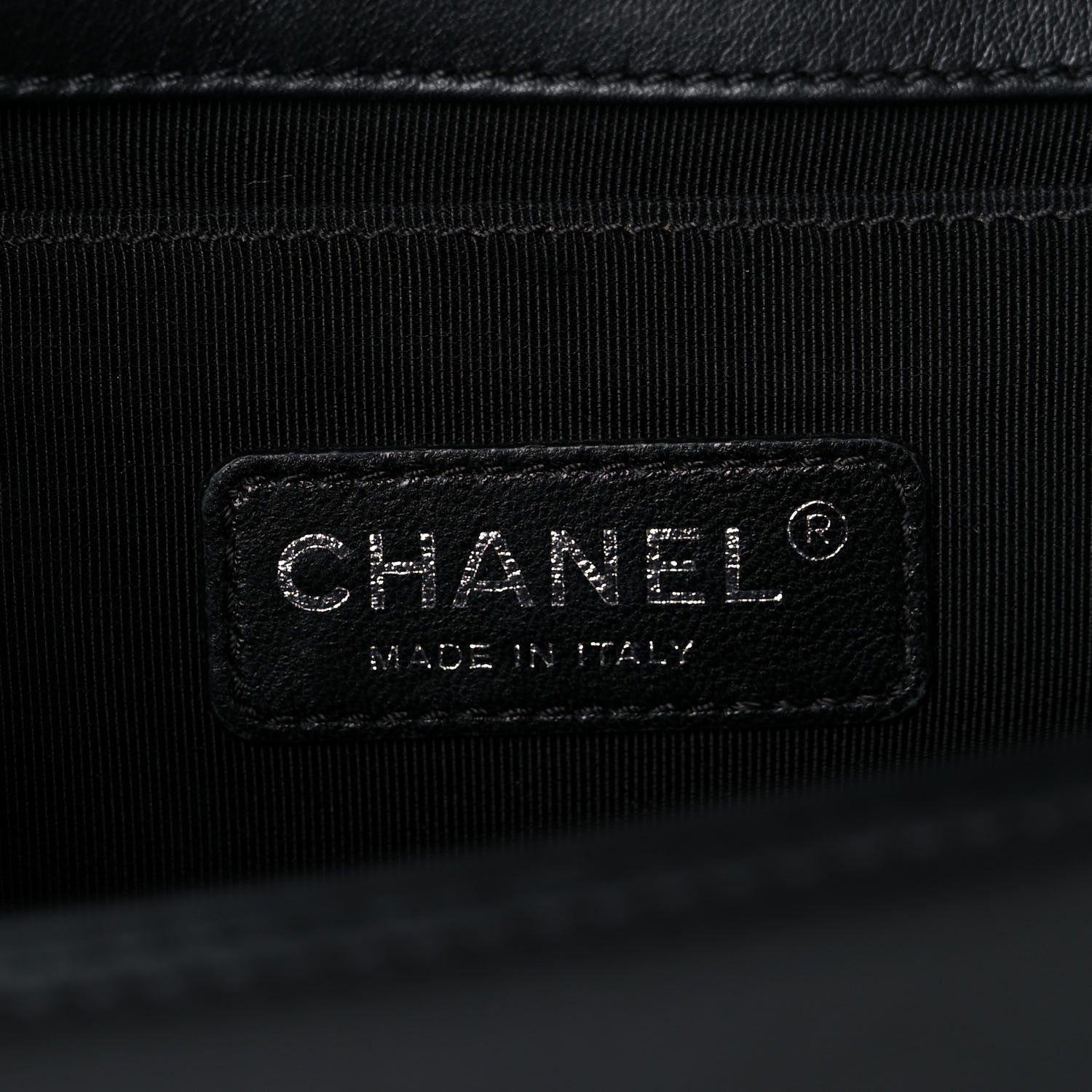 Chanel Calfskin Quilted Medium Boy Flap Black 6 of 24