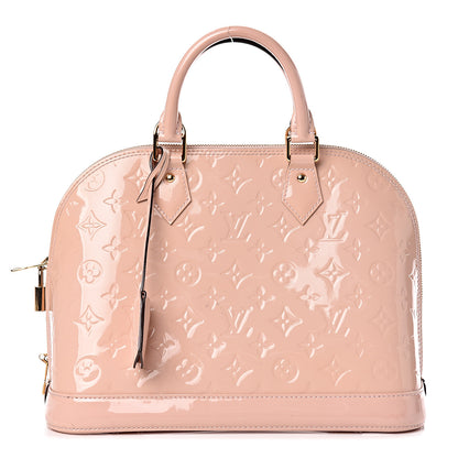 Louis Vuitton Vernis Alma PM Rose Ballerine 1 of 11