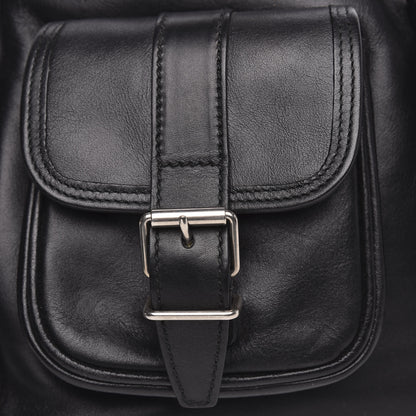 Saint Laurent Smooth Calfskin Roc Sack Backpack Black 13 of 15