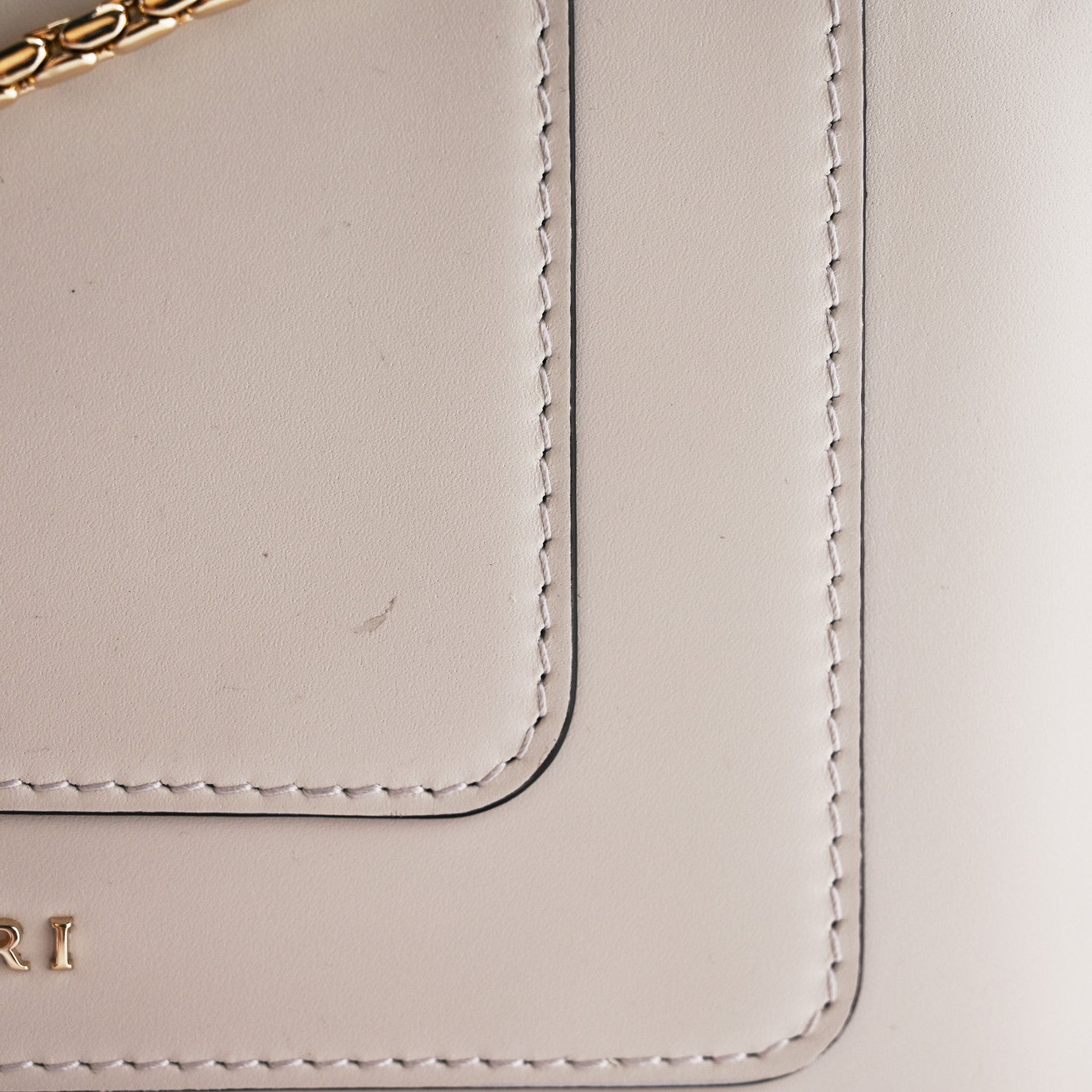 Bulgari Calfskin Serpenti Forever Crossbody Bag White 10 of 11