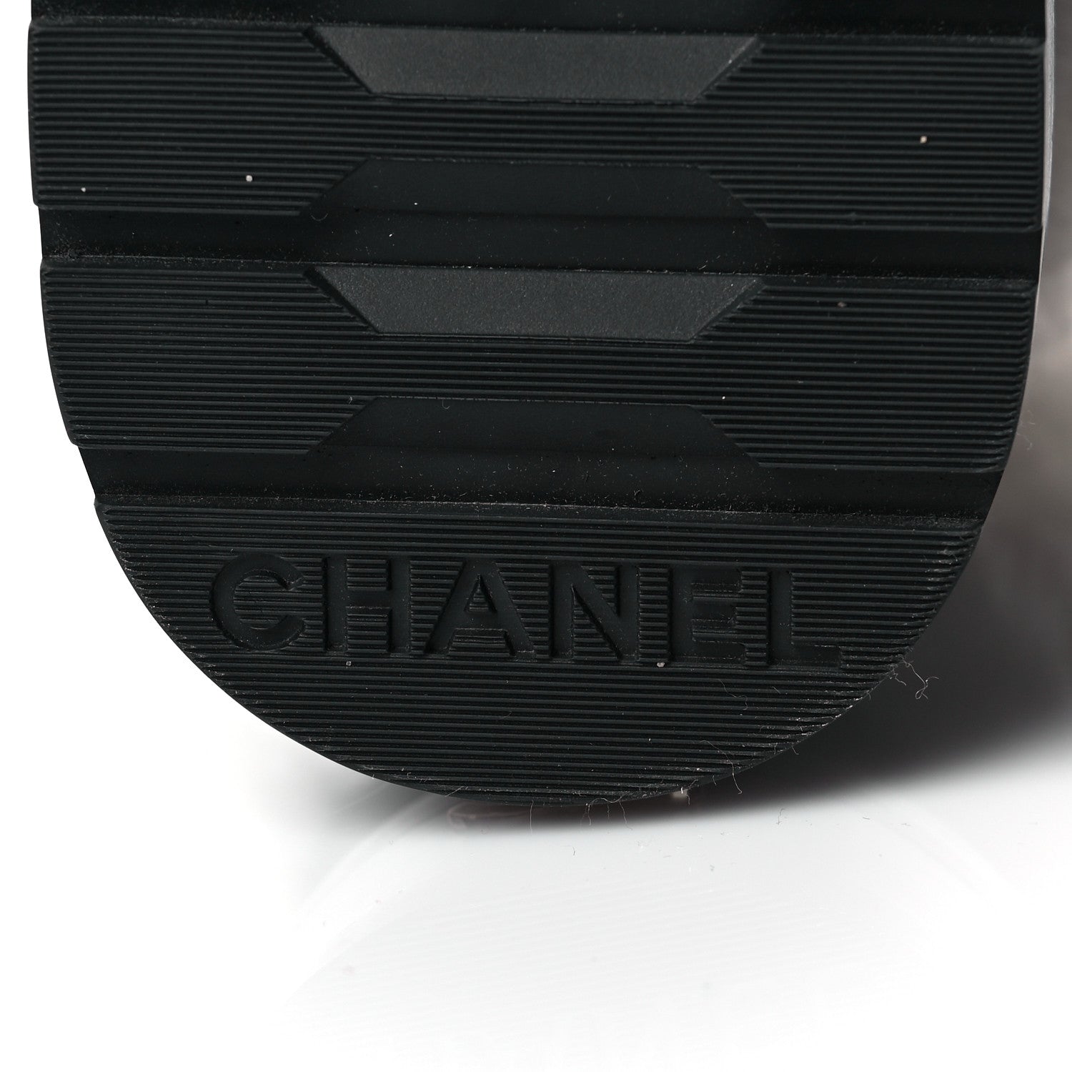 Chanel Lambskin Shearling Short Boots 38.5 Black 7 of 8