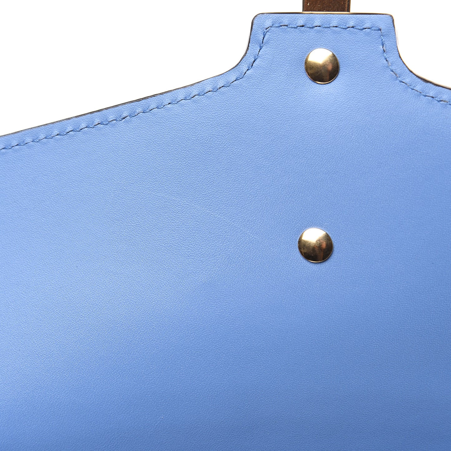 Calfskin Small Sylvie Shoulder Bag Clear Sky Blue