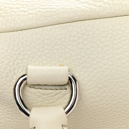 Prada Vitello Daino Satchel Bianco 15 of 15