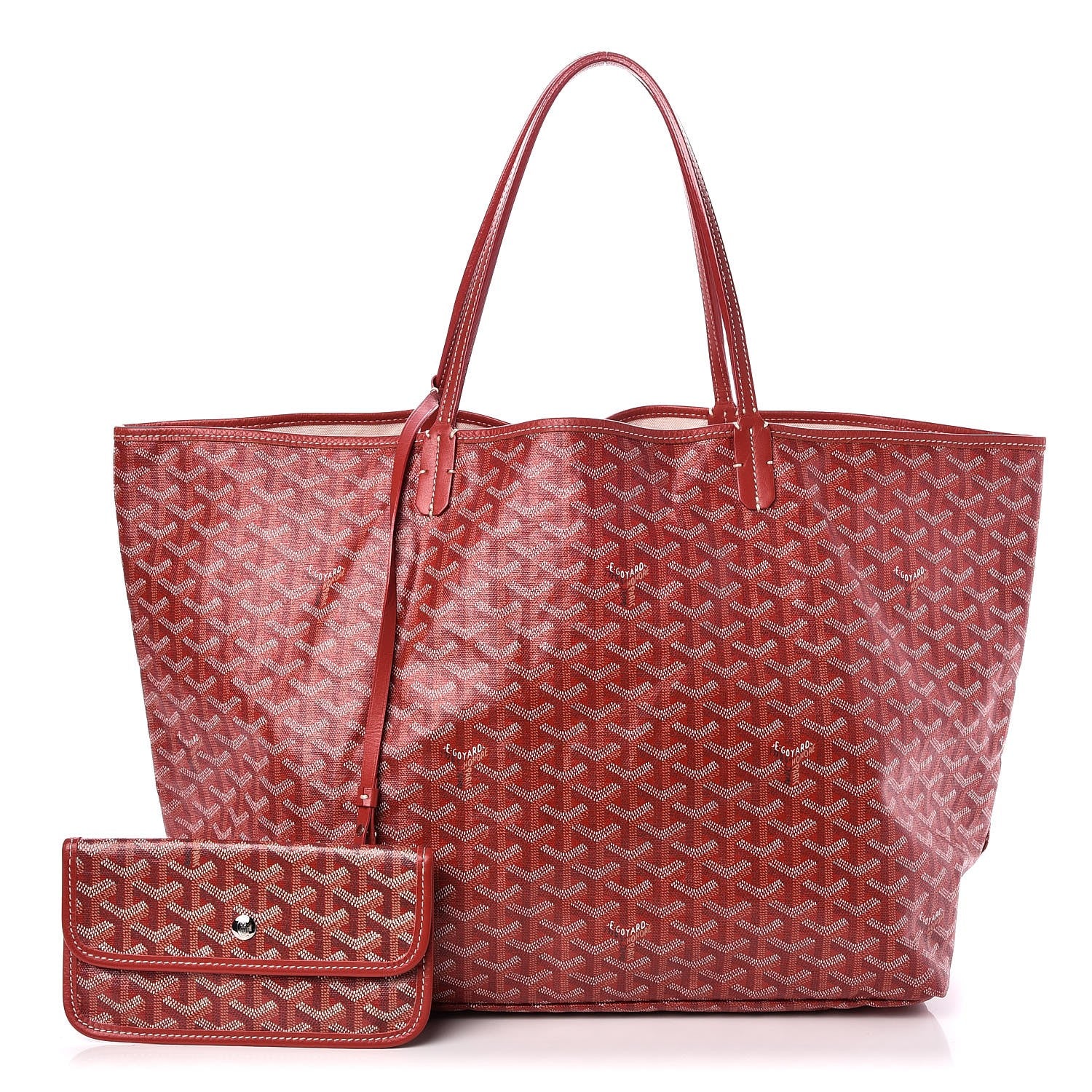 Goyard Goyardine Saint Louis GM Red 1 of 7
