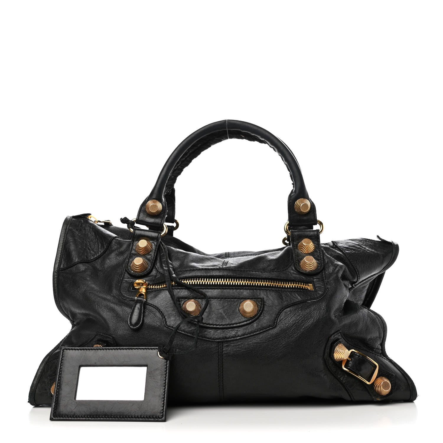 Balenciaga Agneau Giant 21 Gold Hardware Work Black 1 of 13