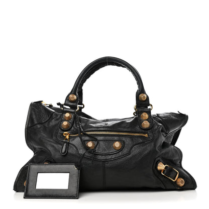 Balenciaga Agneau Giant 21 Gold Hardware Work Black 1 of 13