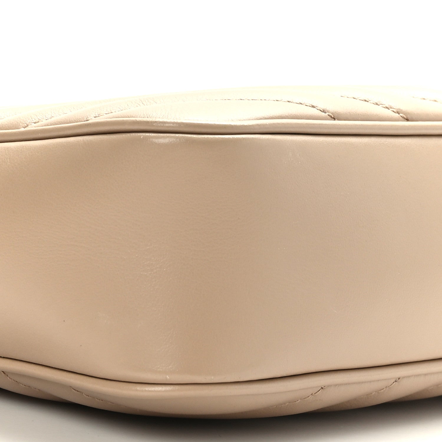 Saint Laurent Calfskin Matelasse Monogram Lou Camera Bag Dark Beige 8 of 9