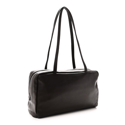 The Row Nappa Astra Bowling Bag Dark Brown Ans 3 of 9
