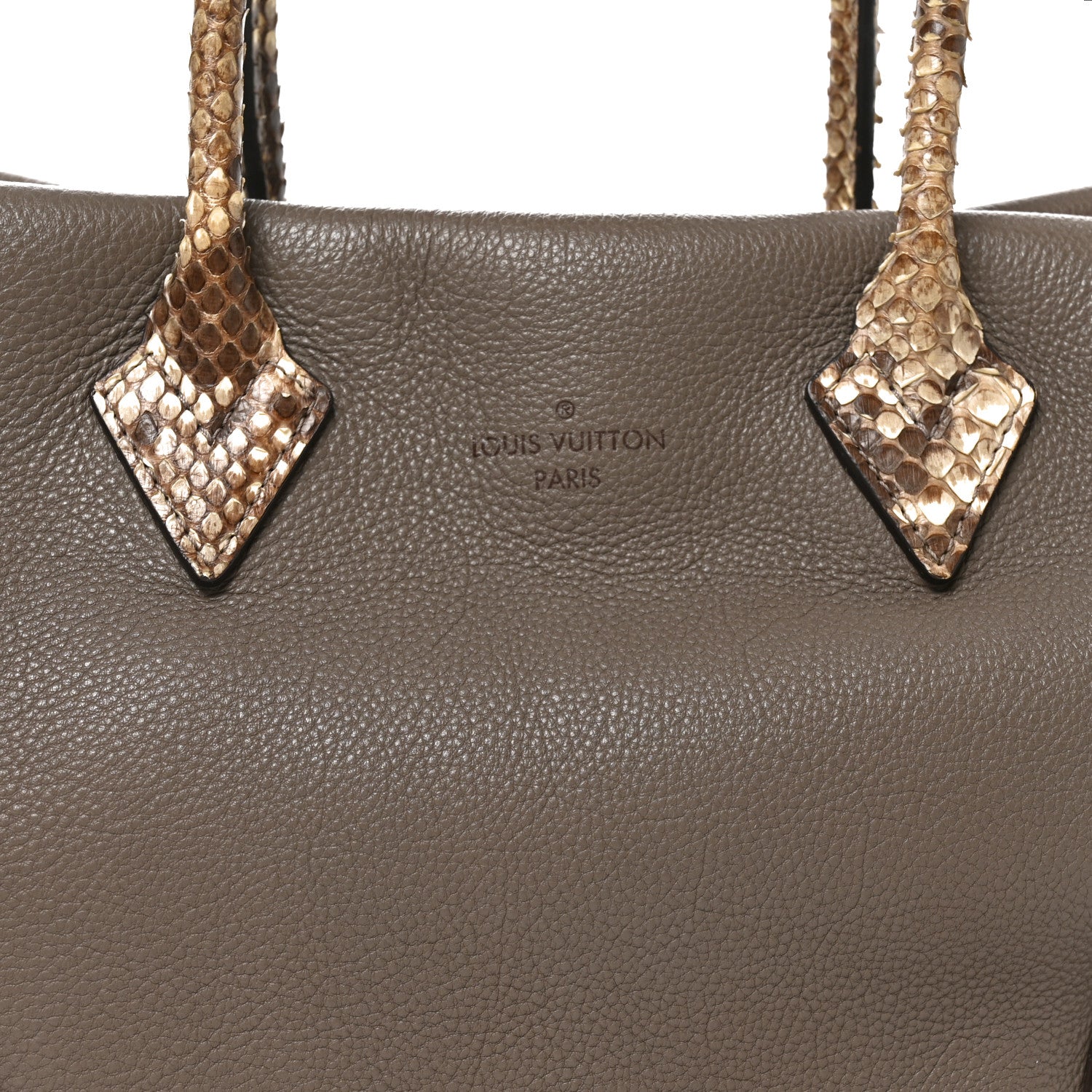 Louis Vuitton Monogram Tuffetage Ayers Tote W PM Grey 7 of 10