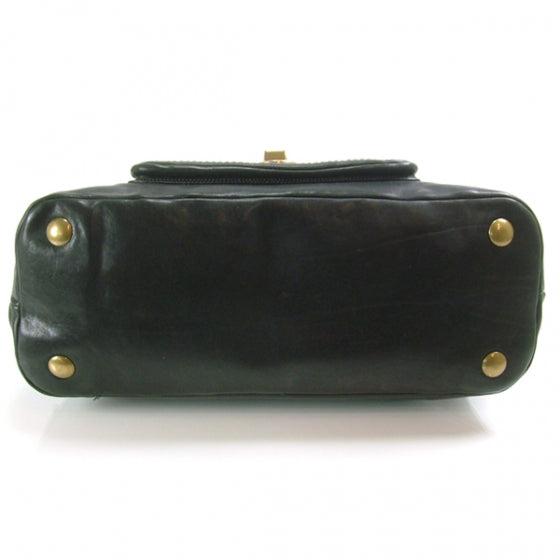 COACHVachettaLegacyPocketShoulderBagBlack