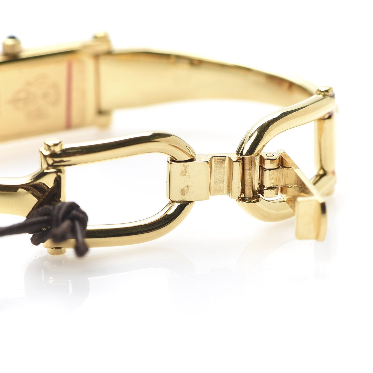 Stainless Steel 12mm 1500L Horsebit Quartz Watch Gold